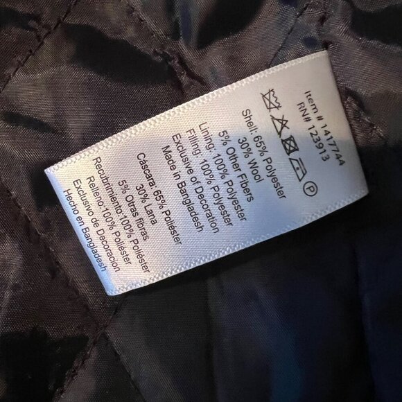 Jachs New York Blk & Grey Wool Shacket XXL - Picture 16 of 16